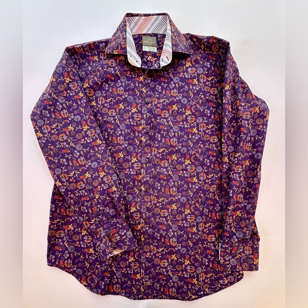 Men’s Thomas Dean Long Sleeved Shirt
Size XL